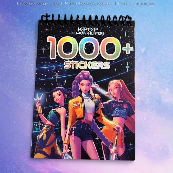 Netflix Other - Kpop demon hunters 1000+ sticker book